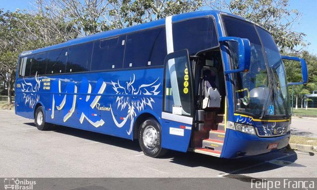 MK Fretamento e Turismo 1306 na cidade de Rio de Janeiro, Rio de Janeiro, Brasil, por Felipe França. ID da foto: 4389097.