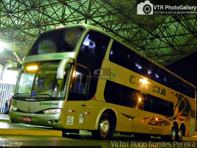 Viação Garcia 7176 na cidade de Maringá, Paraná, Brasil, por Victor Hugo Guedes Pereira. Número da foto: #4388949.