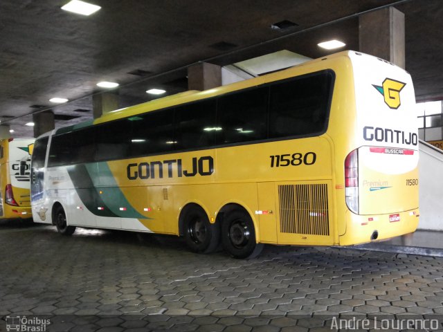 Empresa Gontijo de Transportes 11580 na cidade de Belo Horizonte, Minas Gerais, Brasil, por André Lourenço de Freitas. ID da foto: 4390170.