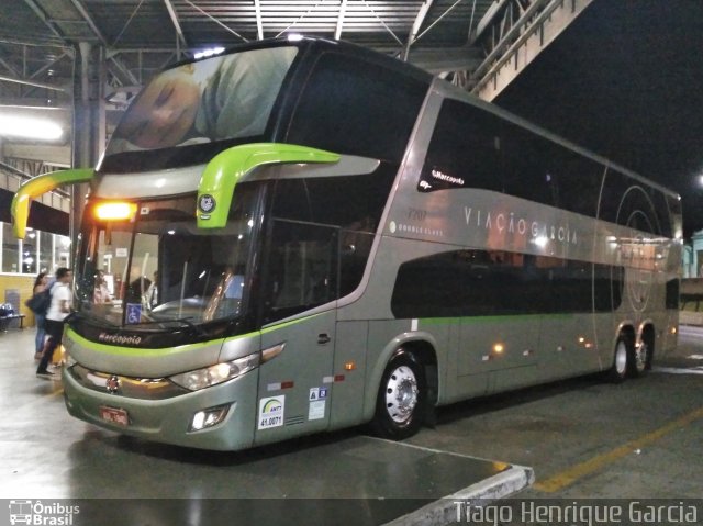 Viação Garcia 7207 na cidade de Ribeirão Preto, São Paulo, Brasil, por Tiago Henrique Garcia dos Santos. Número da foto: #4388495.