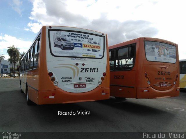 VIAN - Viação Anapolina 26101 na cidade de Brasília, Distrito Federal, Brasil, por Ricardo Vieira. Número da foto: #4387989.