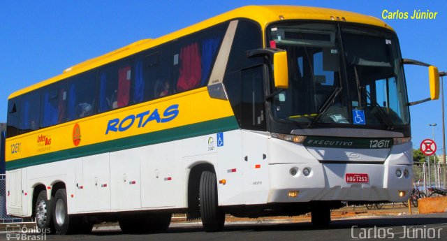 RodeRotas - Rotas de Viação do Triângulo 12611 na cidade de Goiânia, Goiás, Brasil, por Carlos Júnior. Número da foto: #4389419.