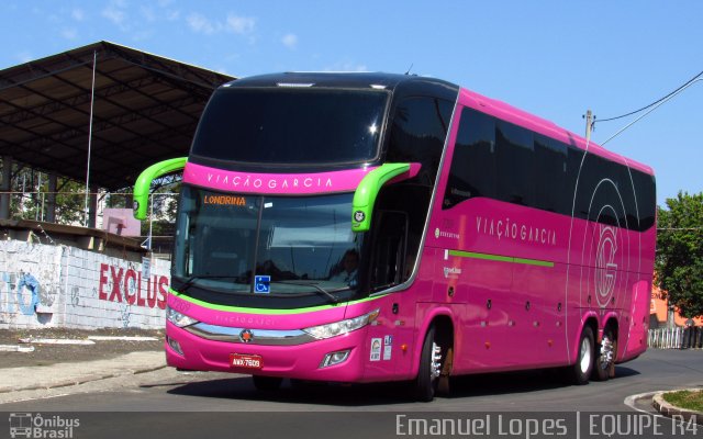 Viação Garcia 7209 na cidade de Bauru, São Paulo, Brasil, por Emanuel Corrêa Lopes. Número da foto: #4392362.