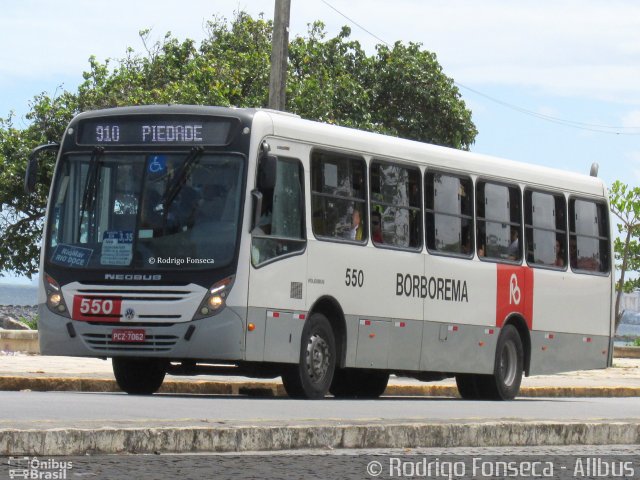 Borborema Imperial Transportes 550 na cidade de Olinda, Pernambuco, Brasil, por Rodrigo Fonseca. ID da foto: 4391392.