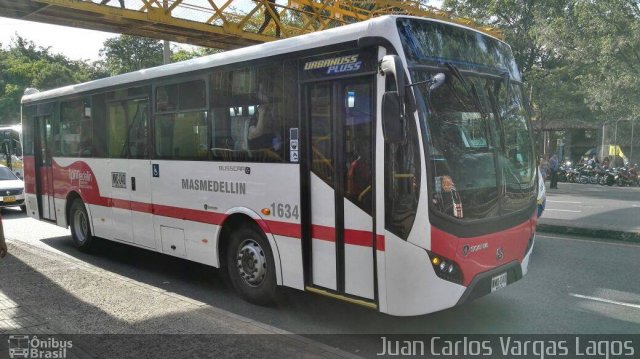 Busscar Colômbia 1634  na cidade de , por Juan Carlos Vargas Lagos. ID da foto: 4392483.