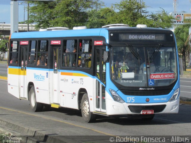 Expresso Vera Cruz 175 na cidade de Recife, Pernambuco, Brasil, por Rodrigo Fonseca. Número da foto: #4391395.