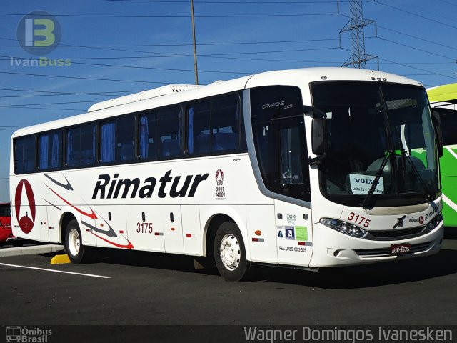Rimatur Transportes 3175 na cidade de Curitiba, Paraná, Brasil, por Wagner Domingos Ivanesken. Número da foto: #4390878.