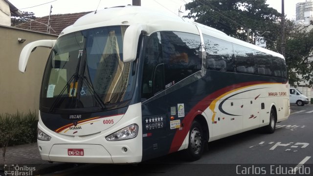 Imamura Turismo 6005 na cidade de Santos, São Paulo, Brasil, por Carlos Eduardo. ID da foto: 4391229.