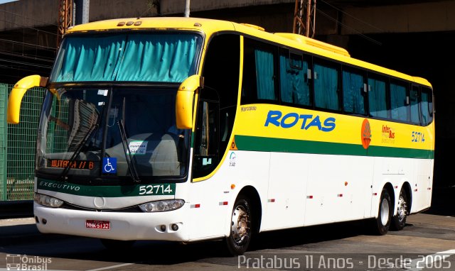 RodeRotas - Rotas de Viação do Triângulo 52714 na cidade de São Paulo, São Paulo, Brasil, por Cristiano Soares da Silva. ID da foto: 4390998.