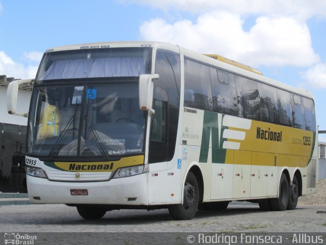 Viação Nacional 12955 na cidade de Messias, Alagoas, Brasil, por Rodrigo Fonseca. Número da foto: #4391403.
