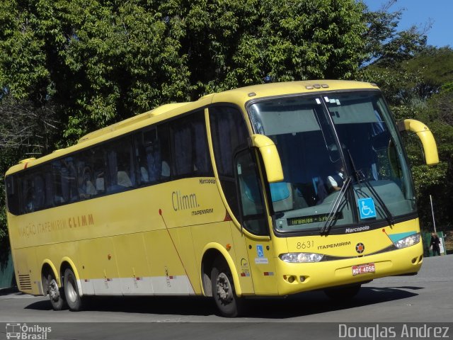 Viação Itapemirim 8631 na cidade de São Paulo, São Paulo, Brasil, por Douglas Andrez. ID da foto: 4391369.