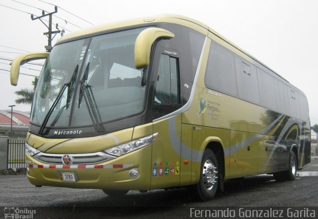 Transportes Ferjovi HB 3783 na cidade de Alto Paraíso de Goiás, Goiás, Brasil, por Fernando Gonzalez Garita. ID da foto: 4390647.