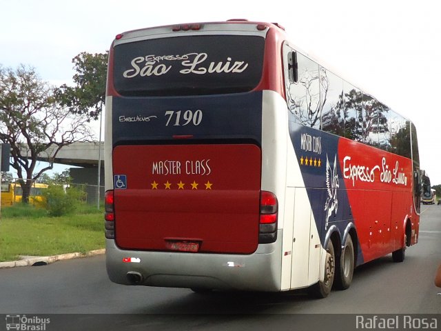 Expresso São Luiz 7190 na cidade de Brasília, Distrito Federal, Brasil, por Rafael Rosa. Número da foto: #4392307.