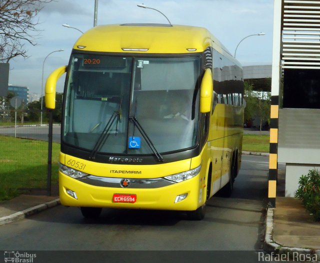 Viação Itapemirim 60531 na cidade de Brasília, Distrito Federal, Brasil, por Rafael Rosa. Número da foto: #4392321.