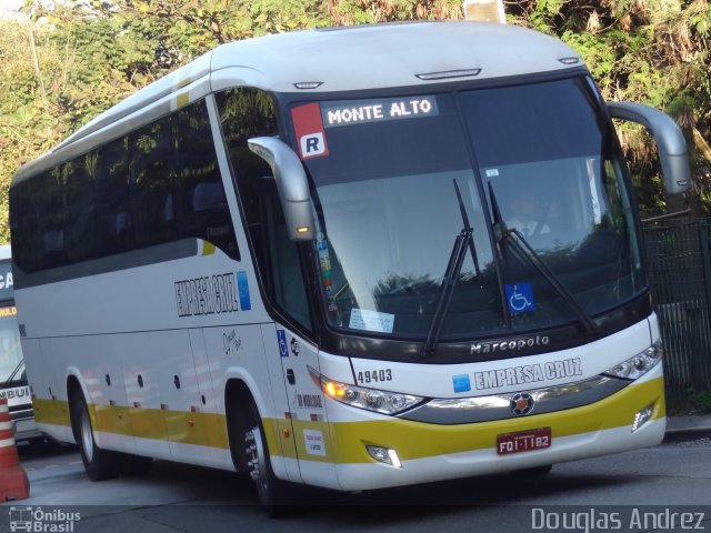 Empresa Cruz 49403 na cidade de São Paulo, São Paulo, Brasil, por Douglas Andrez. Número da foto: #4393571.