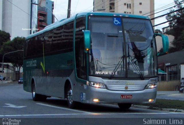 Costa Sul Transportes e Turismo 5545 na cidade de Cachoeiro de Itapemirim, Espírito Santo, Brasil, por Saimom  Lima. ID da foto: 4393760.