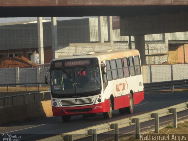 Giotur Transportes e Turismo 30654 na cidade de Anápolis, Goiás, Brasil, por Nathanael de Jesus  Azevedo. Número da foto: #4394055.