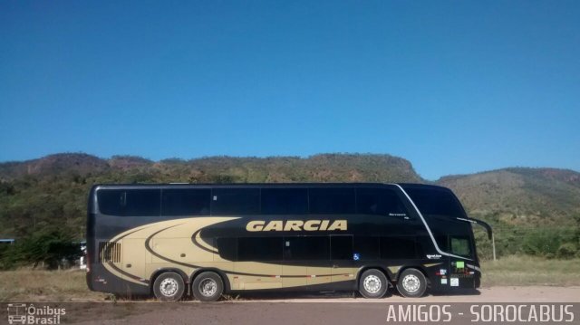 Viação Garcia 7347 na cidade de Caldas Novas, Goiás, Brasil, por EDUARDO - SOROCABUS. Número da foto: #4393573.