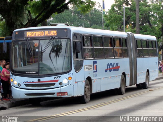 SOUL - Sociedade de Ônibus União Ltda. 7435 na cidade de Porto Alegre, Rio Grande do Sul, Brasil, por Mailson Amâncio. Número da foto: #4393714.