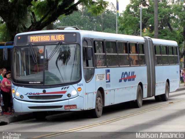 SOUL - Sociedade de Ônibus União Ltda. 7435 na cidade de Porto Alegre, Rio Grande do Sul, Brasil, por Mailson Amâncio. ID da foto: 4393714.