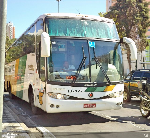 Empresa Gontijo de Transportes 17265 na cidade de Sorocaba, São Paulo, Brasil, por Weslley Kelvin Batista. Número da foto: #4394998.