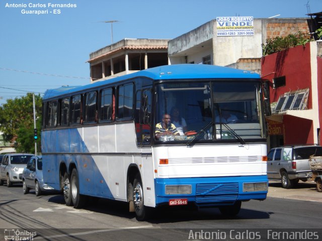 Ônibus Particulares 5545 na cidade de Guarapari, Espírito Santo, Brasil, por Antonio Carlos Fernandes. ID da foto: 4395097.