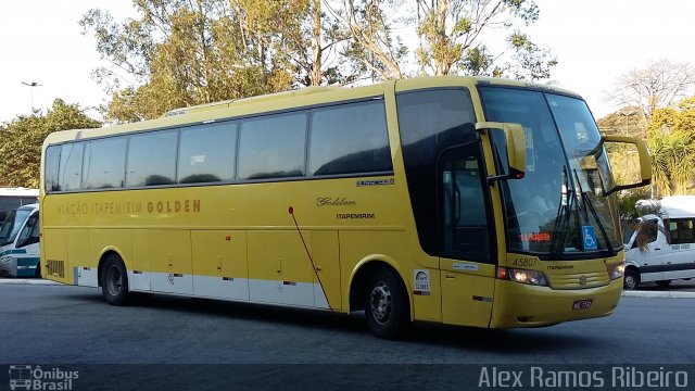 Viação Itapemirim 45807 na cidade de Taubaté, São Paulo, Brasil, por Alex Ramos Ribeiro. Número da foto: #4395350.