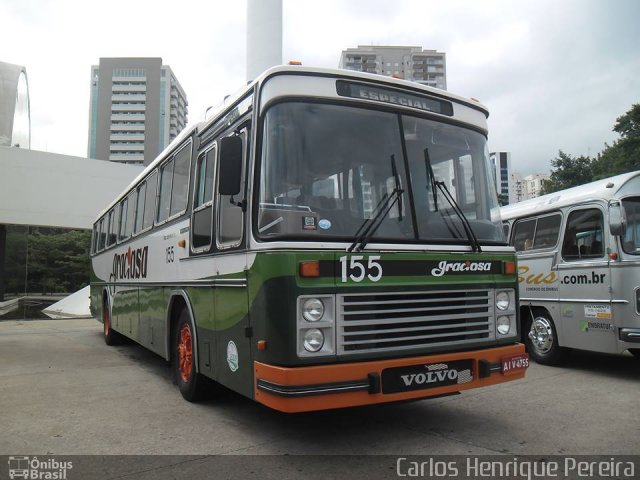 Viação Graciosa 155 na cidade de São Paulo, São Paulo, Brasil, por Carlos Henrique Pereira. Número da foto: #4395714.