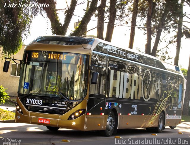 Auto Viação Redentor XY033 na cidade de Curitiba, Paraná, Brasil, por Luiz Scarabotto . ID da foto: 4395680.