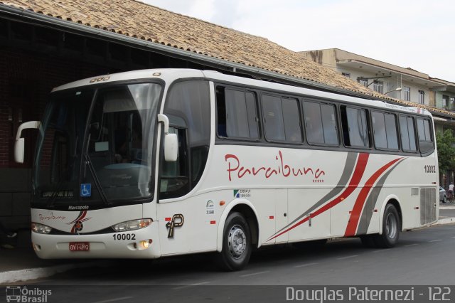 Paraibuna Transportes 10002 na cidade de Bicas, Minas Gerais, Brasil, por Douglas Paternezi. ID da foto: 4396232.