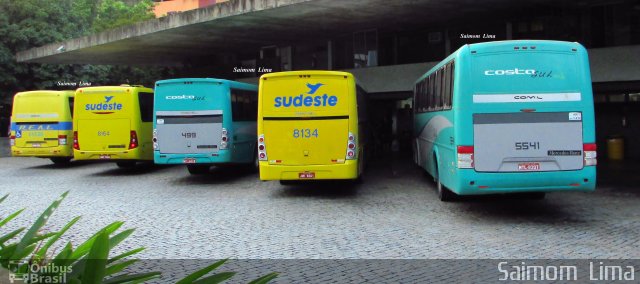 Costa Sul Transportes e Turismo 5541 na cidade de Cachoeiro de Itapemirim, Espírito Santo, Brasil, por Saimom  Lima. Número da foto: #4396146.