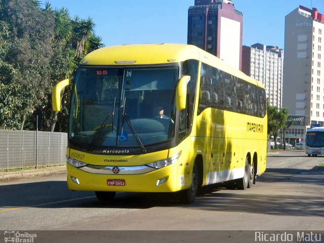 Viação Itapemirim 60817 na cidade de Curitiba, Paraná, Brasil, por Ricardo Matu. ID da foto: 4396133.