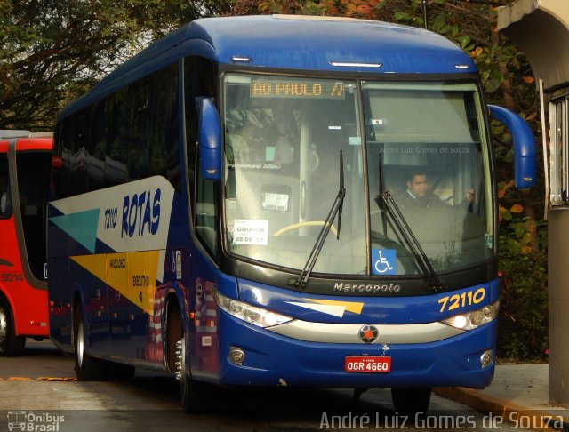 RodeRotas - Rotas de Viação do Triângulo 72110 na cidade de São Paulo, São Paulo, Brasil, por André Luiz Gomes de Souza. Número da foto: #4397045.
