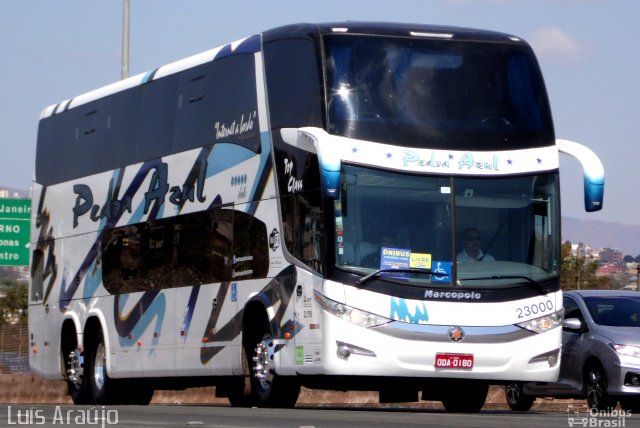 Pedra Azul Turismo 23000 na cidade de Belo Horizonte, Minas Gerais, Brasil, por Luís Carlos Santinne Araújo. Número da foto: #4396227.