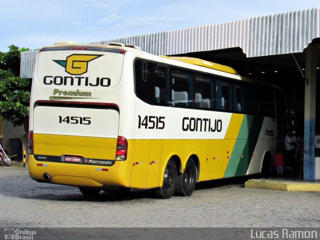 Empresa Gontijo de Transportes 14515 na cidade de Serra Talhada, Pernambuco, Brasil, por Lucas Ramon. Número da foto: #4396205.