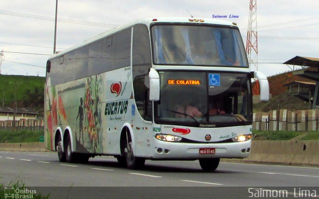 Eucatur - Empresa União Cascavel de Transportes e Turismo 4429 na cidade de Viana, Espírito Santo, Brasil, por Saimom  Lima. ID da foto: 4396158.