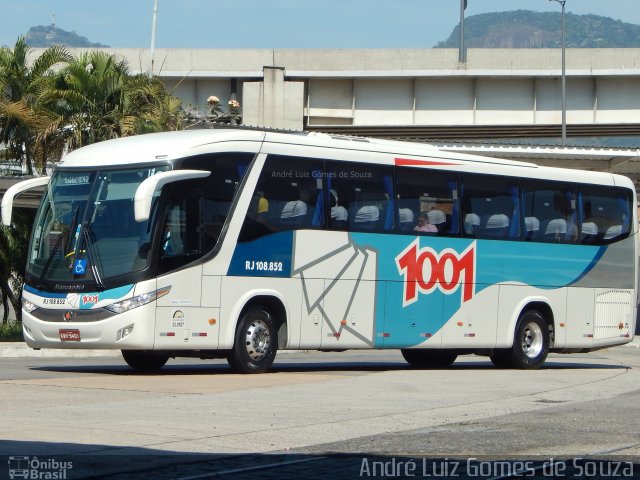 Auto Viação 1001 RJ 108.852 na cidade de Rio de Janeiro, Rio de Janeiro, Brasil, por André Luiz Gomes de Souza. ID da foto: 4397857.