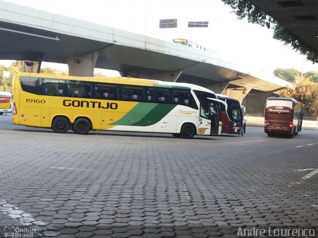 Empresa Gontijo de Transportes 19160 na cidade de Belo Horizonte, Minas Gerais, Brasil, por André Lourenço de Freitas. Número da foto: #4399081.