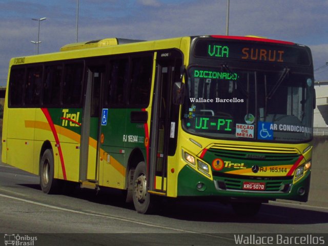 TREL - Transturismo Rei RJ 165.144 na cidade de Duque de Caxias, Rio de Janeiro, Brasil, por Wallace Barcellos. Número da foto: #4399083.