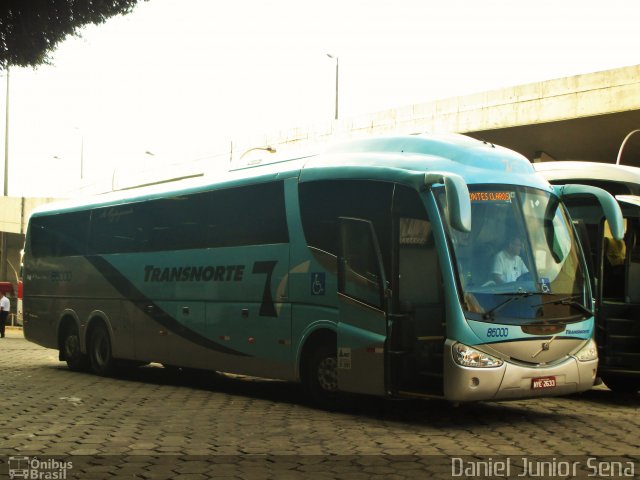 Transnorte - Transporte e Turismo Norte de Minas 86000 na cidade de Belo Horizonte, Minas Gerais, Brasil, por Daniel Junior Sena. Número da foto: #4399300.