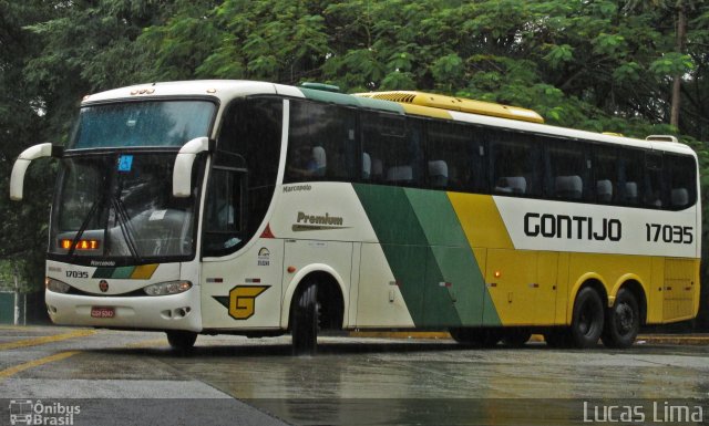 Empresa Gontijo de Transportes 17035 na cidade de São Paulo, São Paulo, Brasil, por Lucas Lima. Número da foto: #4398488.