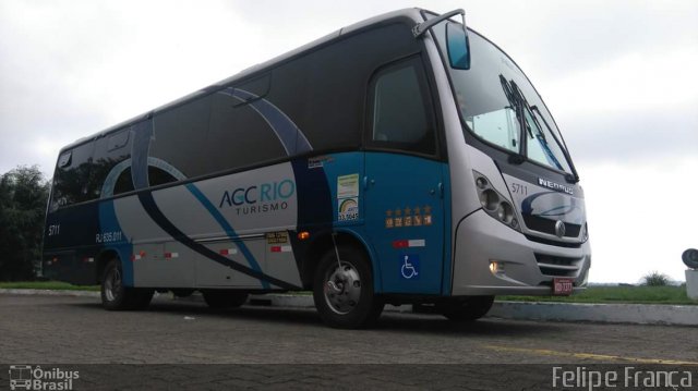 AGC Rio Turismo 5711 na cidade de Angra dos Reis, Rio de Janeiro, Brasil, por Felipe França. Número da foto: #4397606.