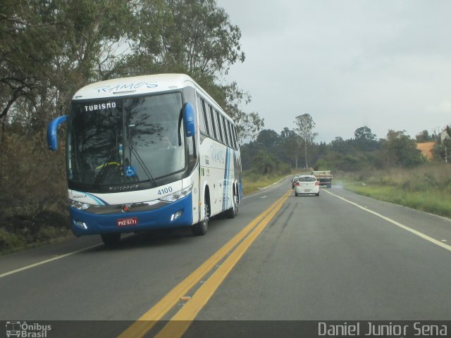 Ramos Turismo 4100 na cidade de Ouro Preto, Minas Gerais, Brasil, por Daniel Junior Sena. ID da foto: 4399325.