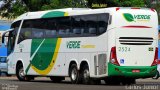 Verde Transportes 2524 na cidade de Goiânia, Goiás, Brasil, por Carlos Júnior. ID da foto: :id.