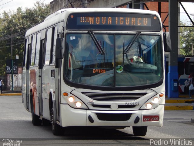 Evanil Transportes e Turismo RJ 132.123 na cidade de Nova Iguaçu, Rio de Janeiro, Brasil, por Pedro Vinicius. Número da foto: #4400187.