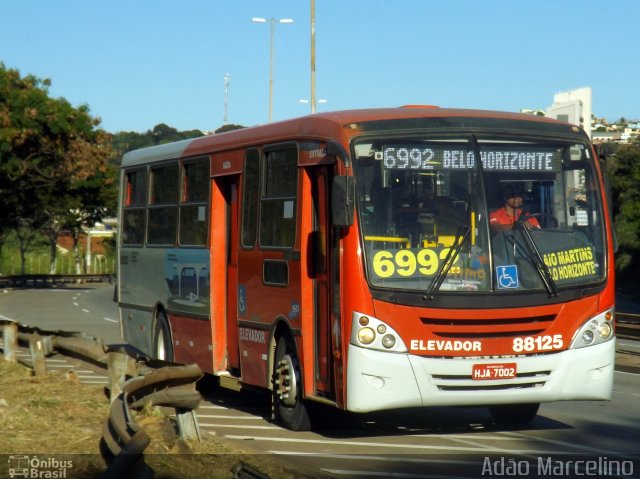 Viação Novo Retiro 88125 na cidade de Belo Horizonte, Minas Gerais, Brasil, por Adão Raimundo Marcelino. Número da foto: #4401411.