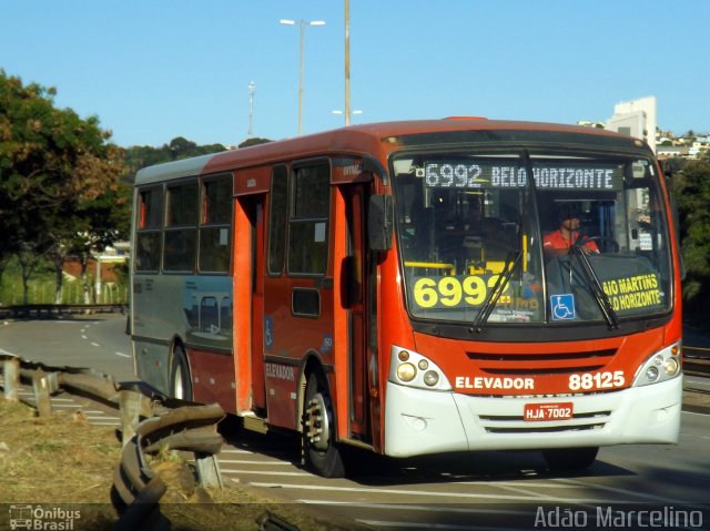 Viação Novo Retiro 88125 na cidade de Belo Horizonte, Minas Gerais, Brasil, por Adão Raimundo Marcelino. ID da foto: 4401411.