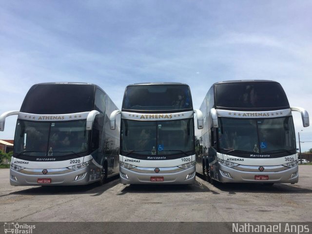Athenas Turismo 1020 na cidade de Anápolis, Goiás, Brasil, por Nathanael de Jesus  Azevedo. Número da foto: #4400443.