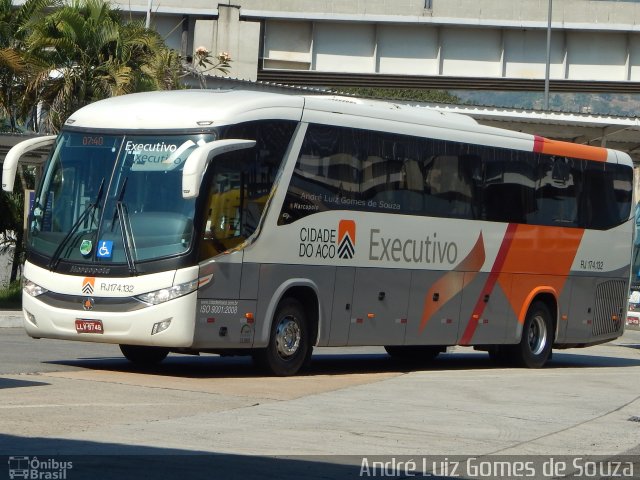Viação Cidade do Aço RJ 174.132 na cidade de Rio de Janeiro, Rio de Janeiro, Brasil, por André Luiz Gomes de Souza. Número da foto: #4402130.