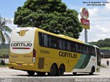 Empresa Gontijo de Transportes 12300 na cidade de João Monlevade, Minas Gerais, Brasil, por Mairo de Magalhães. Número da foto: #4400713.